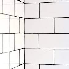 We chose to install our subway tile in the classic running bond pattern. How To Install Subway Tile The Craftsman Blog