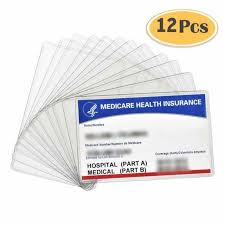 Using your medicare online account through mygov or the express plus medicare mobile app calling the medicare program. 12 Pack Medicare Card Holder Protector Sleeves Sooez 12mil Clear Pvc Soft N For Sale Online Ebay