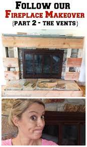our diy fireplace makeover framing