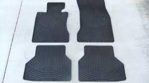 e60 all weather floor mats by bmw