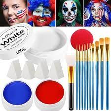face paint joker makeup kit