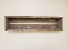 Reclaimed Wood Shadow Box With Wood