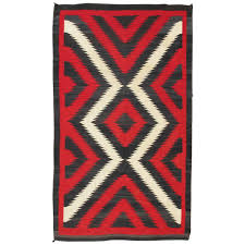 1920s american antique navajo rug with