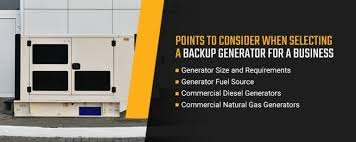 installing commercial backup generators