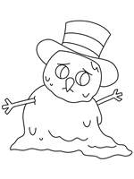 Color in this picture of frosty the snowman and others with our library of online coloring pages. Frosty The Snowman Coloring Pages