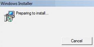 Windows Installer keeps popping up or starting - Preparng to install