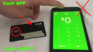 Cash app reimburses atm fees, including those charged by the atm operator. Cash App Use At An Atm Youtube