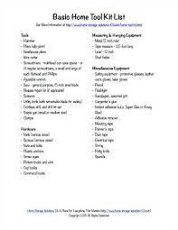 basic home tool kit list make sure you