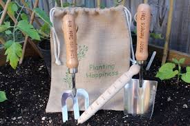 Garden Tools Engraved Gardening Gift