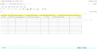 Sales Leads Excel Template Word Lead Form Maker Cone 3 Ways
