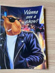 Camel Joe Cool Vintage Pop Out Paper Print Advertisement: See A Show | eBay