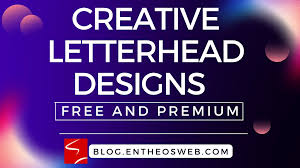 creative letterhead designs free and