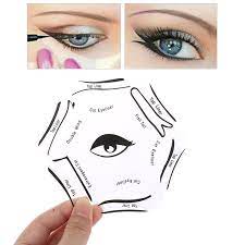 eyeliner template cat eye makeup