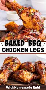 easy baked bbq en legs recipe my
