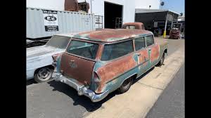 1955 1957 chevy wagon spare tire delete