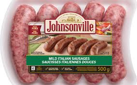mild italian sausage johnsonville ca