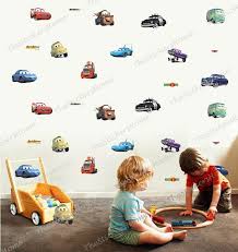 26pcs Car Disney Wall Stickers Kidsroom