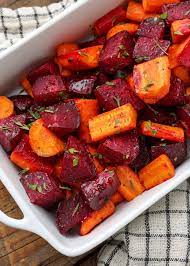roasted carrots and beets vegetable