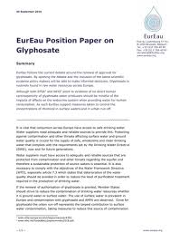 A position paper should present the basic, relevant information known about a problem, and should conclude with a recommendation. Eureau Resources Position Papers