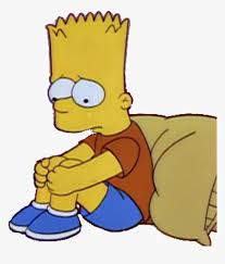 Bart simpson é membro de uma das famílias animadas mais famosas do mundo. Sad Simpsons And Bart Image Sad Bart Simpson Png Transparent Png Transparent Png Image Pngitem