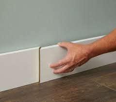 how to install baseboard molding