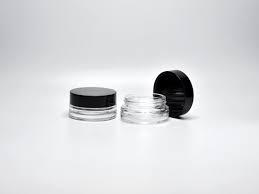 gl makeup jars with cap
