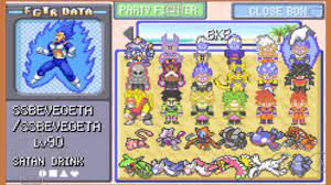 Team training also features a character fusion system and other secrets to discover on your journey! Save File All Fighter And Pokemon Dragon Ball Z Team Training V8 Gba Youtube