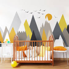 Wall Decal Stickers Mountains