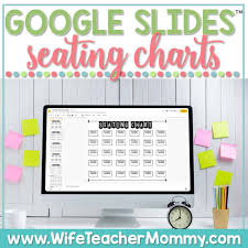 google slides seating charts wife