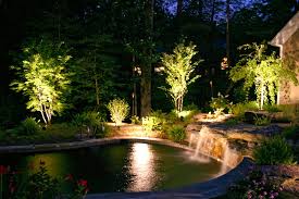 Waterfall And Water Feature Lighting