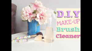 makeup brush cleaning spray diy brush