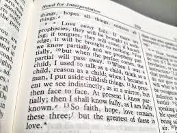 But then face to face: What Does 1 Corinthians 13 Mean Definition Of 1 Corinthians 13 By Weddings For A Living