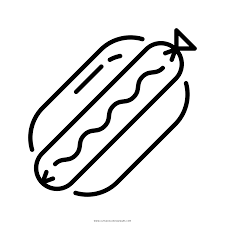 This delightful and elaborate detailed design was it is highly recommended if you plan on printing this for coloring to do so on a 8 ½ x 11 sized white cardstock. Hot Dog Coloring Page Ultra Coloring Pages