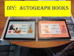 Maybe you would like to learn more about one of these? Diy Disney Autograph Books The Mouse For Less Blog