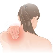 pain in and under the shoulder blade