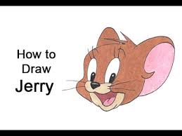 how to draw jerry tom and jerry video