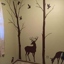 Deer Wall Decal Hunting Themed Bedroom