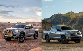 The 5 most reliable pickup trucks here is a list of the 5 most the best small trucks photos and details u s news. Toyota Tacoma Vs Tundra Which Truck Is Right For You Autoguide Com