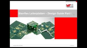Würth Elektronik Webinar Starrflex Leiterplatten Design Guide