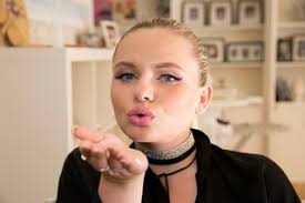 alli simpson gets ready for a night out