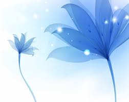 free blue flower background