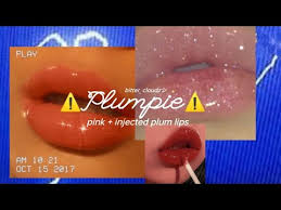 plumpie injected plump lips