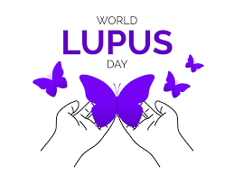 world lupus day design with purple
