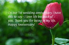 wedding anniversary wishes for my husband