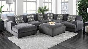 chenille fabric sectional sofa set