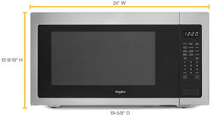 Whirlpool 2 2 Cu Ft Microwave With