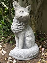 Fox Stone Statue Fox Animal Figures