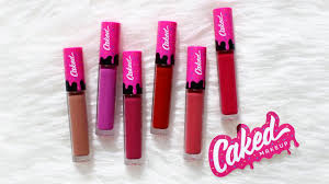 caked lip fondant liquid lipsticks