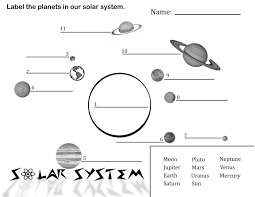free printable solar system coloring