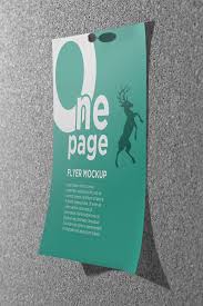 One Page Flyer Mockups On Behance